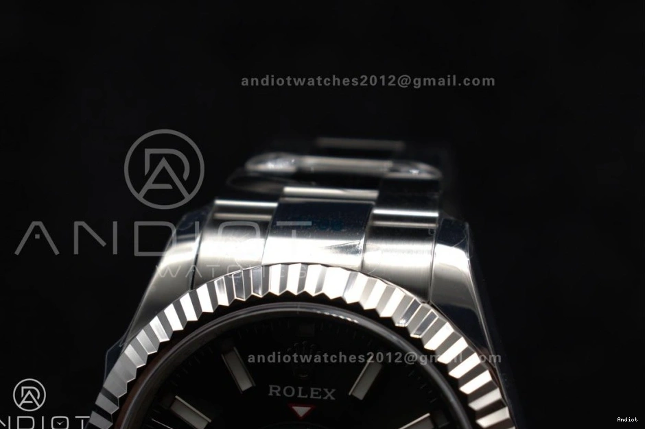 A2824 SS Sky-Dweller 1:1 Edition Bracelet ZF Best on SS 904L Dial 326934 Green 0203